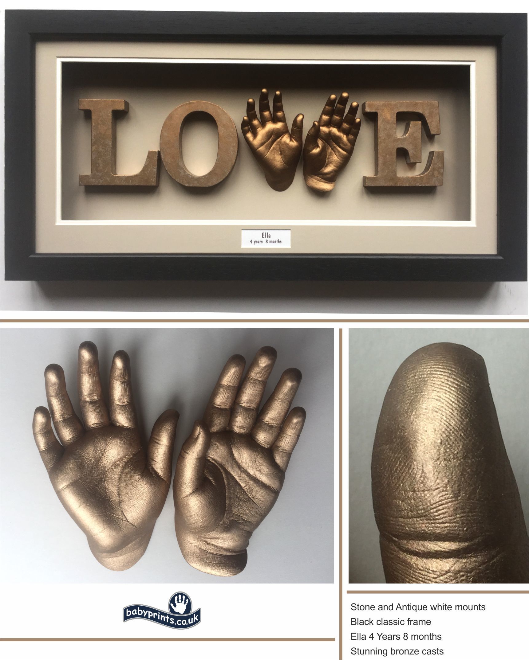 Love hand casts