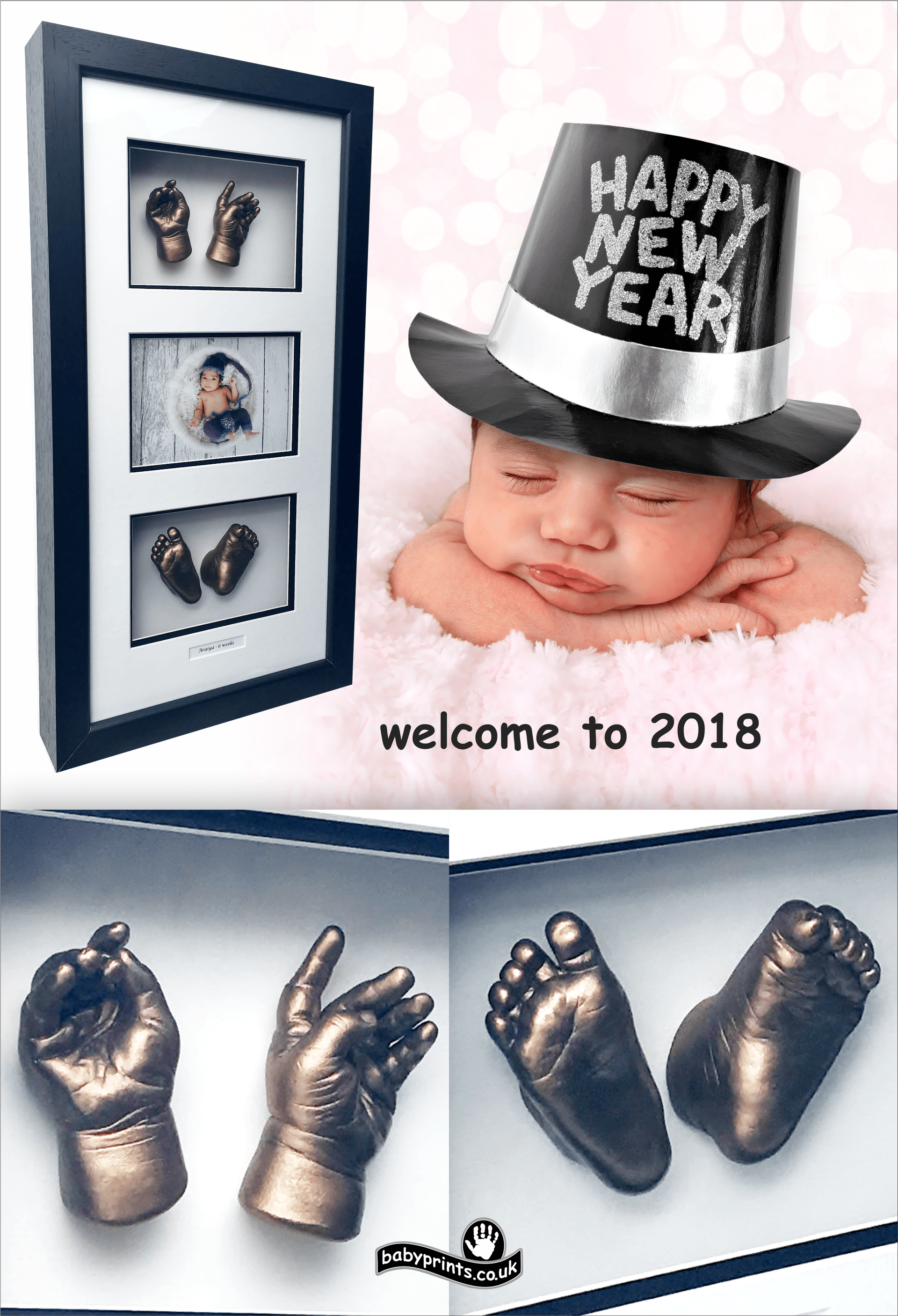 New Year baby keepsake