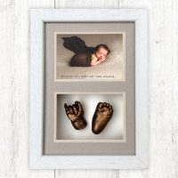 BABYPRINTS FRAMED HAND AND FOOT