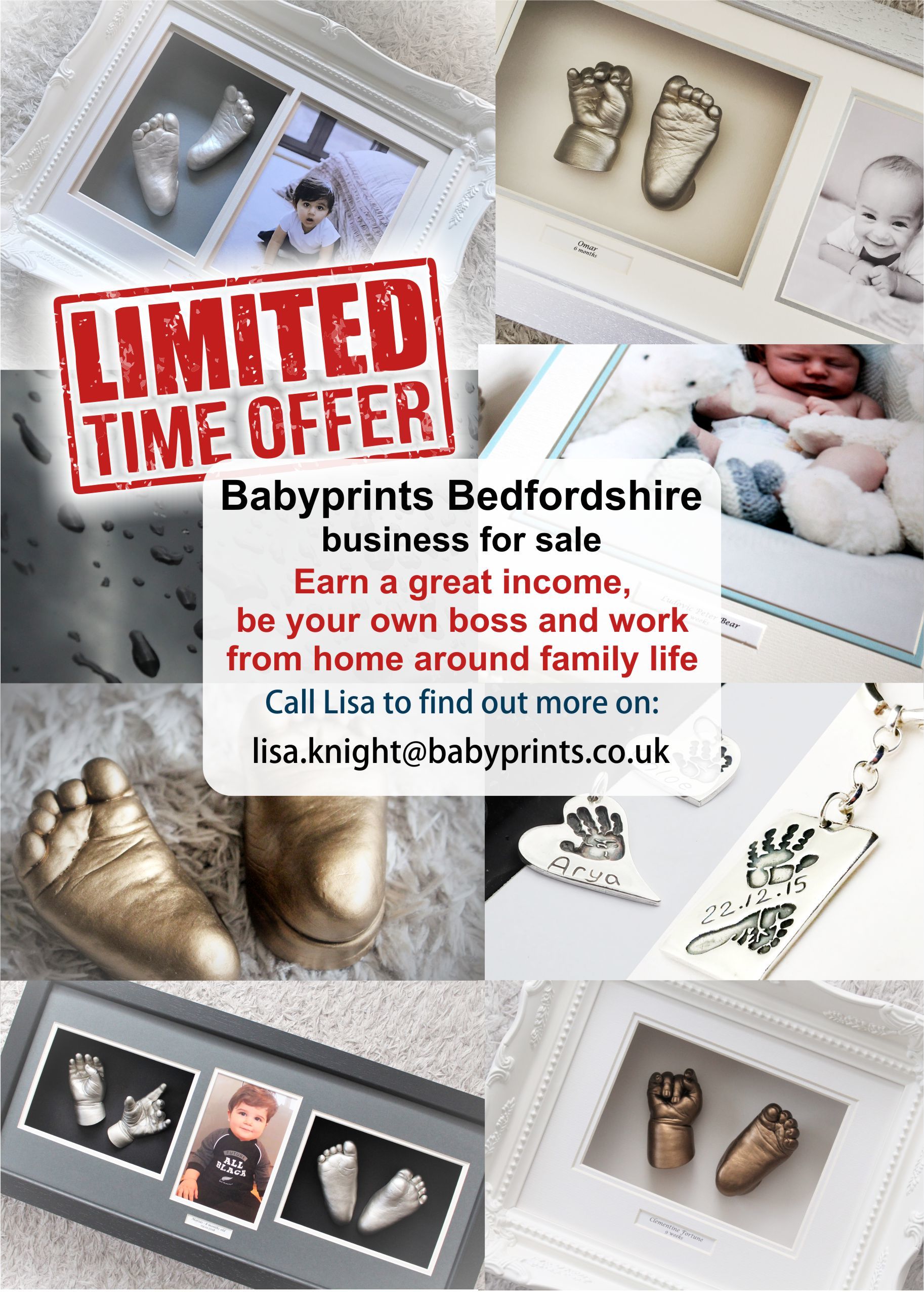 Bedfordshire Babyprints Business for sale